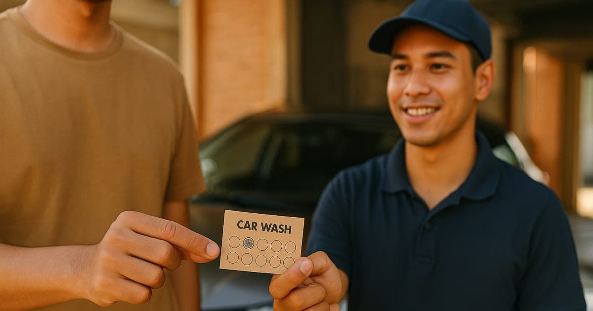 Lava Car Cartão de Carimbos: Fidelize Seus Clientes Digitalmente - Lava Car | Clientela Digital